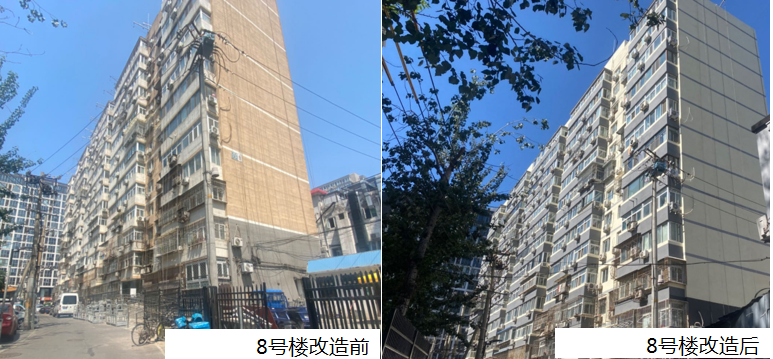 工程掠影:龍?zhí)督值缽V渠門內(nèi)大街6號(hào)樓、8號(hào)樓綜合整治項(xiàng)目